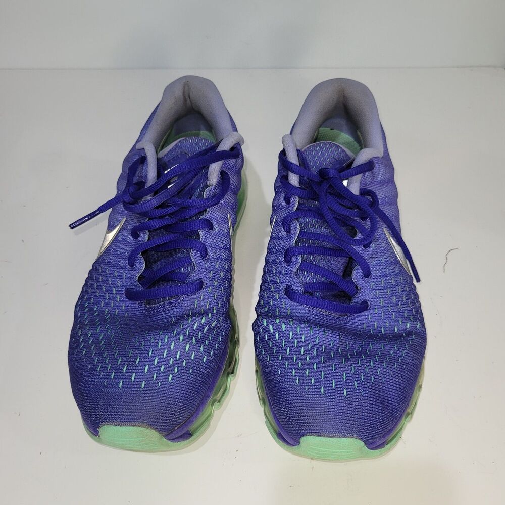 Nike Air Max 2017 Women's Running Shoes Size 9.5 Concord Violet 849560-402